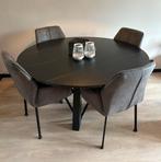Eettafel rond, Huis en Inrichting, Tafels | Eettafels, Ophalen, Zo goed als nieuw, Rond, 100 tot 150 cm
