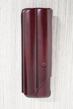 Sigarenkoker van leer met 2 vakken, Ophalen of Verzenden, Nieuw, Tabaksdoos of Verpakking