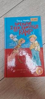 Leesboek operatie zeer ernstige ramp, Ophalen of Verzenden, Zo goed als nieuw, Tosca Menten