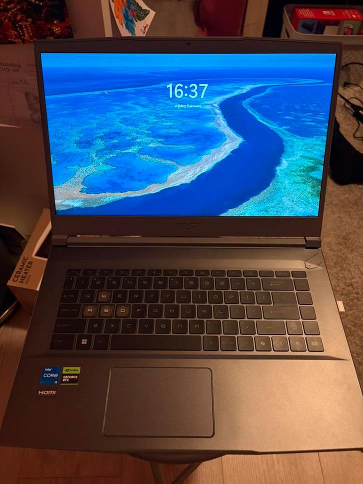 MSI Thin, Computers en Software, Windows Laptops, Zo goed als nieuw, 15 inch, SSD, 2 tot 3 Ghz, 16 GB, Ophalen of Verzenden
