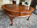 Notenhouten salontafel rond, Antiek en Kunst, Antiek | Meubels | Tafels, Ophalen