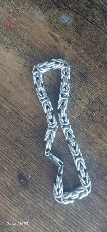 Koningsarmband 925 Zilver beschikbaar voor biedingen