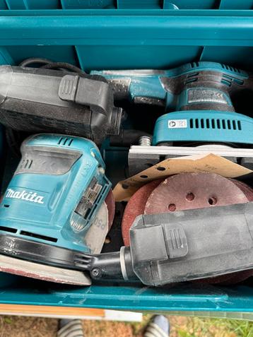 Makita Schuurmachines: Accu & Vlakschuurmachine beschikbaar voor biedingen