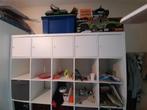 Kallax kast wit, Huis en Inrichting, Kasten | Boekenkasten, Ophalen, Overige materialen, Gebruikt, Witte kallax kast