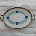 Antiek porseleinen dienblad (theeblad), Ophalen of Verzenden
