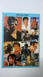 Sylvester Stallone Rambo Rocky stickervel stickers film, Verzamelen, Ophalen of Verzenden, Zo goed als nieuw, Overige typen