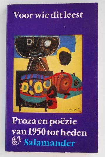 Voor wie dit leest - Proza en poëzie 1950 - 1971 beschikbaar voor biedingen