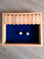 Shut the box, Hobby en Vrije tijd, Gezelschapsspellen | Bordspellen, Ophalen of Verzenden, Zo goed als nieuw