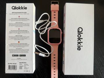 Qlokkie GPS Horloge Kind - Kiddo Pro roze beschikbaar voor biedingen