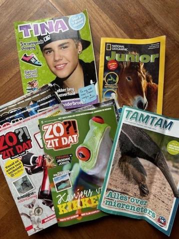 Kind Zo zit dat?!, Tam Tam, NGeo, Tina 14x tijdschriften  beschikbaar voor biedingen