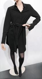 JOSH V zwarte blousejurk maat M ZGAN, Maat 38/40 (M), Zwart, Ophalen of Verzenden, Zo goed als nieuw