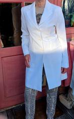 Lang dames colbert, Kleding | Dames, Zie foto's, Wit, Ophalen of Verzenden, Zo goed als nieuw