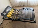 Bed Elektrische Lattenbodem Bossflex 800, Huis en Inrichting, Ophalen, Eenpersoons, Zwart, Zo goed als nieuw
