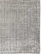 Handgeknoopt oosters modern tapijt woo taupe 155x246cm, Persian Perzisch vintage oosters hype, Grijs, 150 tot 200 cm, 200 cm of meer