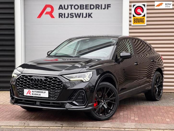 Audi Q3 Sportback 45 TFSI e S Edition Pano/Matrix/Keyless/Ap, Auto's, Audi, Bedrijf, Te koop, Q3, Airbags, Airconditioning, Alarm