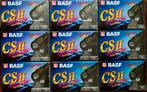 9x NOS BASF CSII-60 cassettebandjes Chrome Super II CSII 60, 2 t/m 25 bandjes, BASF, Basf SE Carl-Bosch-Straße 38⁩ 67063 Ludwigshafen am Rhein Duitsland