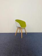 3 x Vergaderstoel HAY About A Chair 'AAC' 22 - groen/wit, Huis en Inrichting, Stoelen, Gebruikt, Overige kleuren, Drie, Ophalen