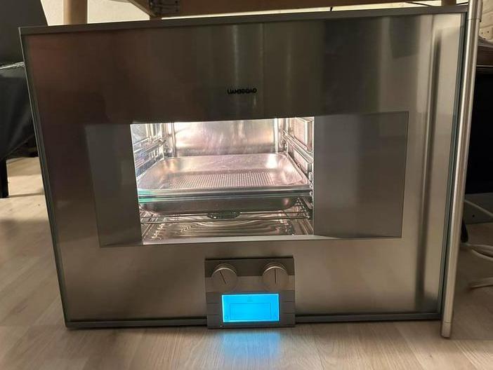 Gaggenau combi stoomoven BS271110 vast water aansluiting, Witgoed en Apparatuur, Ovens, Zo goed als nieuw, Inbouw, Oven, 45 tot 60 cm