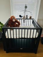 Kerstcadeau:Luxe Liefiess boxkleed,ecru rib&teddy,100x 80 cm, Ophalen, Zo goed als nieuw, Boxkleed