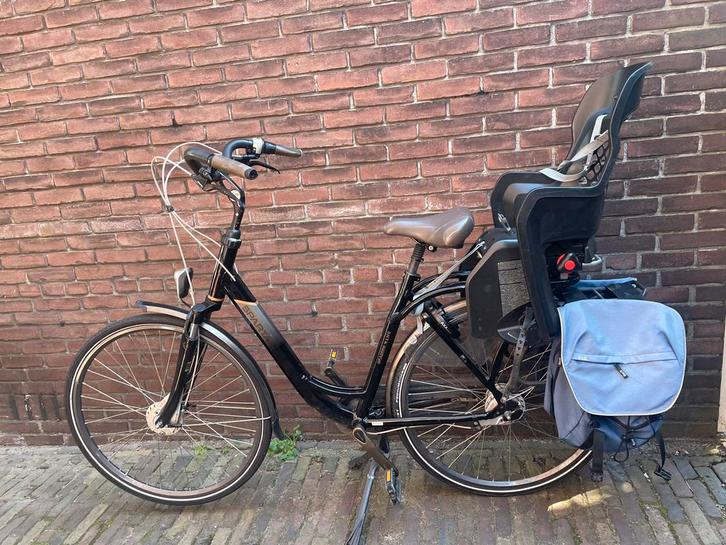 Sparta mamafiets moederfiets 53 Amazone 4life, Fietsen en Brommers, Fietsen | Dames | Moederfietsen, Gebruikt, Sparta, 2 zitjes