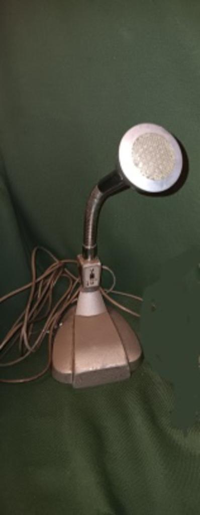 Philips EL 6031 "Tulp", jaren 60 geluid, Muziek en Instrumenten, Microfoons, Gebruikt, Zangmicrofoon, Ophalen