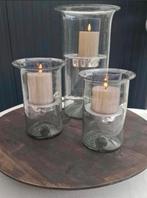 Prachtige Set windlichten, Ophalen, Zo goed als nieuw, Overige materialen, Minder dan 25 cm