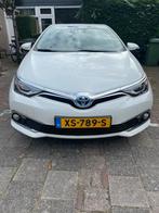 Toyota Auris 1.8 Hybrid 5DR CVT 2016 Wit, Auto's, 65 €/maand, USB, Leder en Stof, Auris