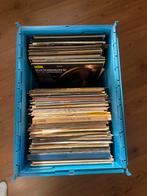 Krat vol vinyl LPs, Ophalen