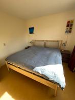 IKEA Björksnäs bed van 180 x 200 met 2 Laksevåg lattenbodems, Huis en Inrichting, Ophalen, Verstelbaar, Tweepersoons, Zo goed als nieuw