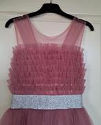 Roze galajurk met wit vestje - maat 164-176, Kleding | Dames, Gelegenheidskleding, Ophalen of Verzenden, Zo goed als nieuw, Roze