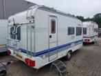 Hobby De luxe Easy 440 SB 2006 Voortent/Fietsenrek, Schokbreker, Overige typen, Hobby, Bedrijf