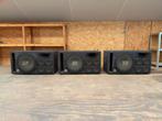 Dynacord CL308 speakerset, Zo goed als nieuw, 120 watt of meer, Front, Rear of Stereo speakers, Ophalen