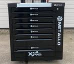 Metallo xxl 7laden 7 vol zwart gereedschapkar, Ophalen of Verzenden, Nieuw