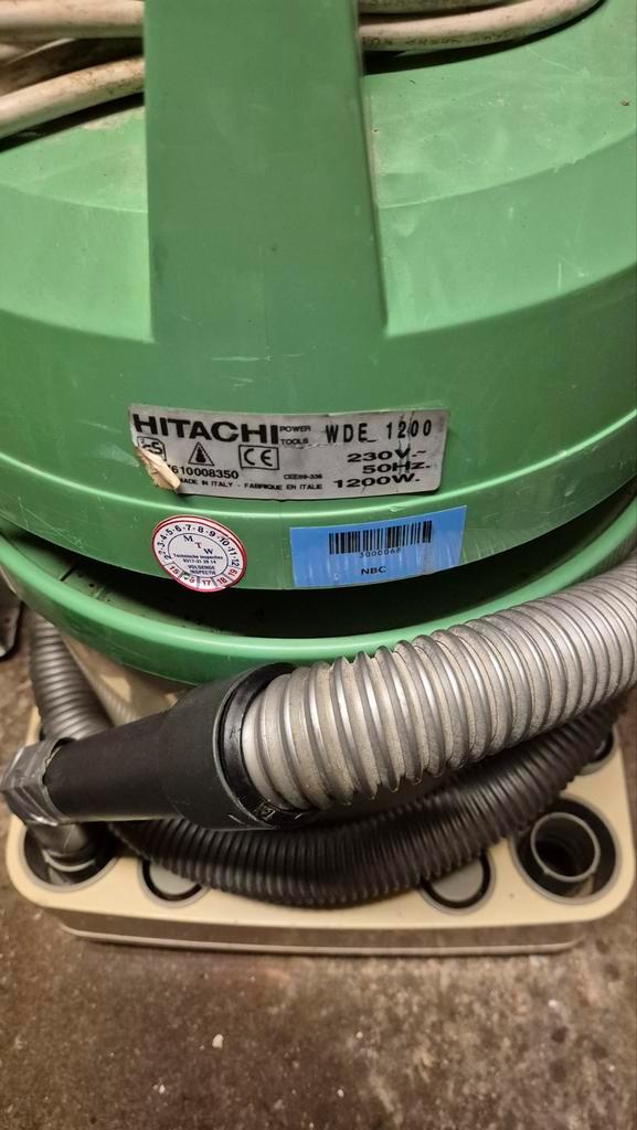 Hitachi WDE 1200 Stofzuiger - Gebruikt, Witgoed en Apparatuur, Stofzuigers, Gebruikt, Ophalen