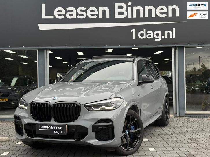 BMW X5 XDrive45e Executive M Sport Panorama memory Nardo Gre, Auto's, BMW, Bedrijf, Te koop, X5, 360° camera, 4x4, ABS, Achteruitrijcamera