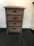 2 leuke lade kastjes met 4 lade's, Huis en Inrichting, Kasten | Ladekasten, Ophalen, Gebruikt, 50 tot 100 cm, Minder dan 100 cm