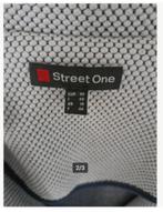 Wit blauw geruit jasje Maat 42 hh, Blauw, Street one, Onbekend, Ophalen of Verzenden