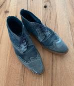 Signatura leren veterschoenen blauw maat 45, Signatura, Gedragen, Veterschoenen, Verzenden