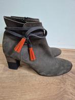 Sch152 - Bruine Arche leren enkellaarzen maat 41 (1), Kleding | Dames, Schoenen, Ophalen of Verzenden, Zo goed als nieuw, Bruin