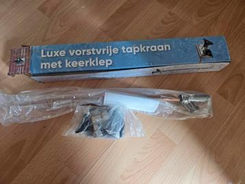 Luxe vorstvrije tapkraan met keerklep buitenkraan beschikbaar voor biedingen