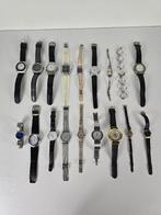 20 horloges man vrouw w.o. Pierre Balmain Michel Herbelin, Overige merken, Leer, Staal, Polshorloge