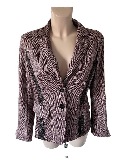 Marc Cain blazer L, Kleding | Dames, Jasjes, Kostuums en Pakken, Zo goed als nieuw, Maat 42/44 (L), Rood, Ophalen of Verzenden