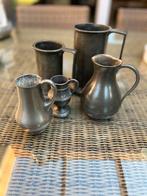 Tinnen set, Antiek en Kunst, Antiek | Tin, Ophalen of Verzenden