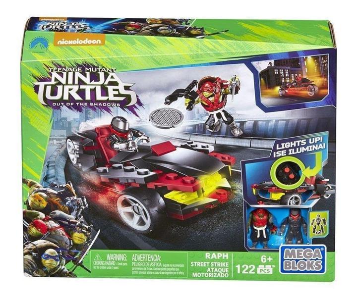 MEGA BLOKS - TMNT Raph Street Strike [NIEUW], Kinderen en Baby's, Speelgoed | Duplo en Lego, Nieuw, Ophalen of Verzenden