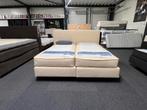 Elektrische Auping boxspring 180x210 crème event. Hästens, Huis en Inrichting, Slaapkamer | Bedden, Ophalen, 210 cm, Tweepersoons