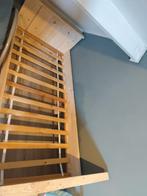 Steigerhouten bed, Ophalen, 90 cm, Eenpersoons, Steigerhout