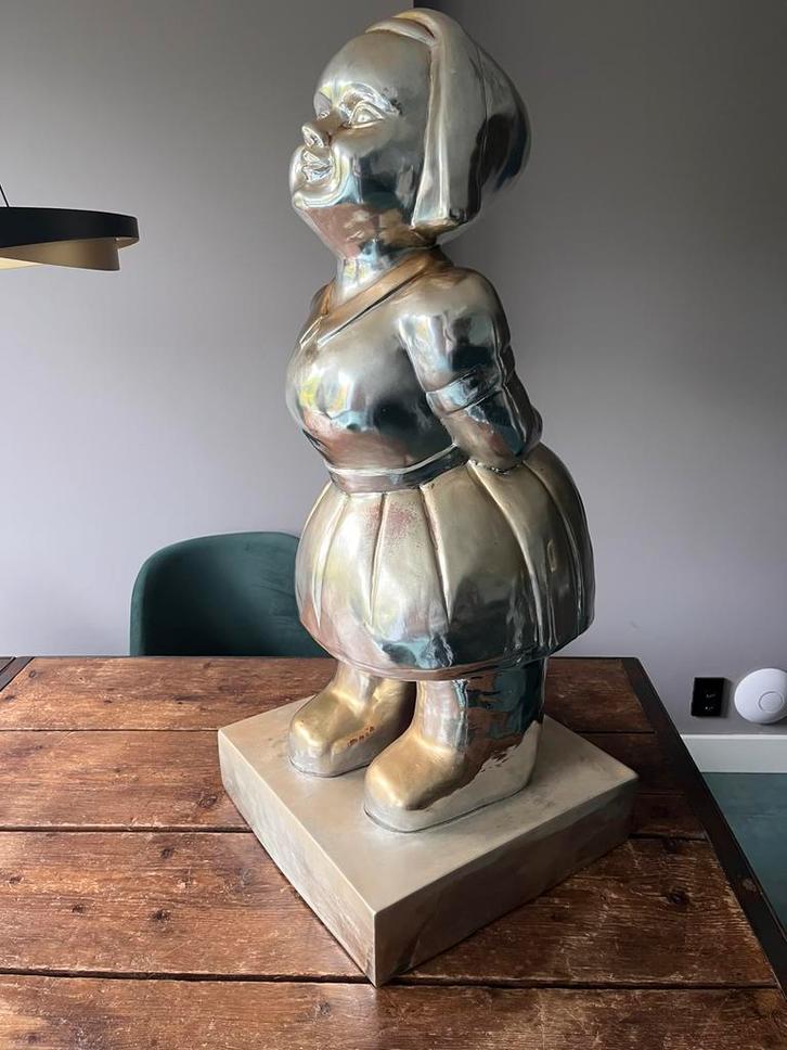 Kussend koppel beelden, Antiek en Kunst, Kunst | Beelden en Houtsnijwerken, Ophalen