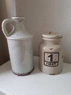 2 stoere brocante potten/vaas, Huis en Inrichting, Woonaccessoires | Overige, Ophalen