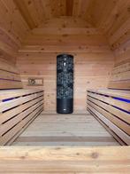 Red cedar "Schooner" buiten barrel sauna ook in thermowood, Ophalen, Fins of Traditioneel, Wellnessandgarden, Info@leisure-wellness-group.com