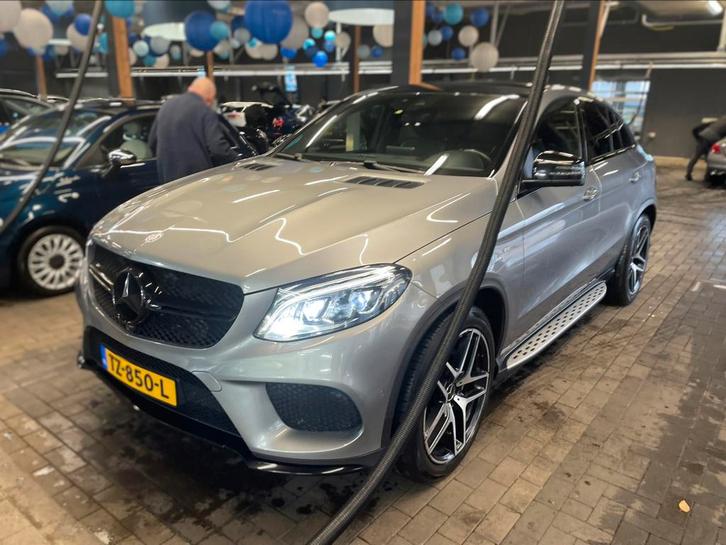 Mercedes-Benz GLE 350d AMG 4MATIC 9G-TRONIC 2016 Grijs, Auto's, Mercedes-Benz, Particulier, GLE Coupé, 360° camera, Diesel, Euro 6